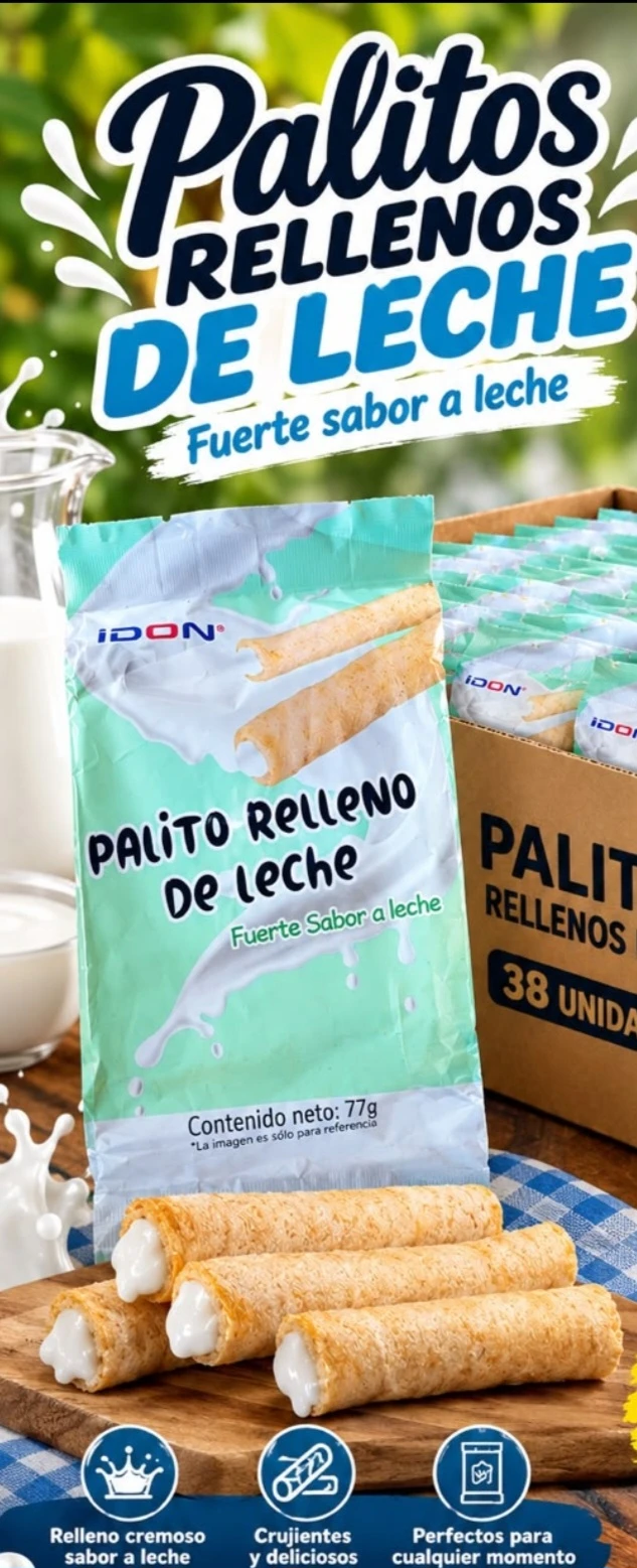 Palitos rellenos de leche's foto | BelAchat |  BizneCubano